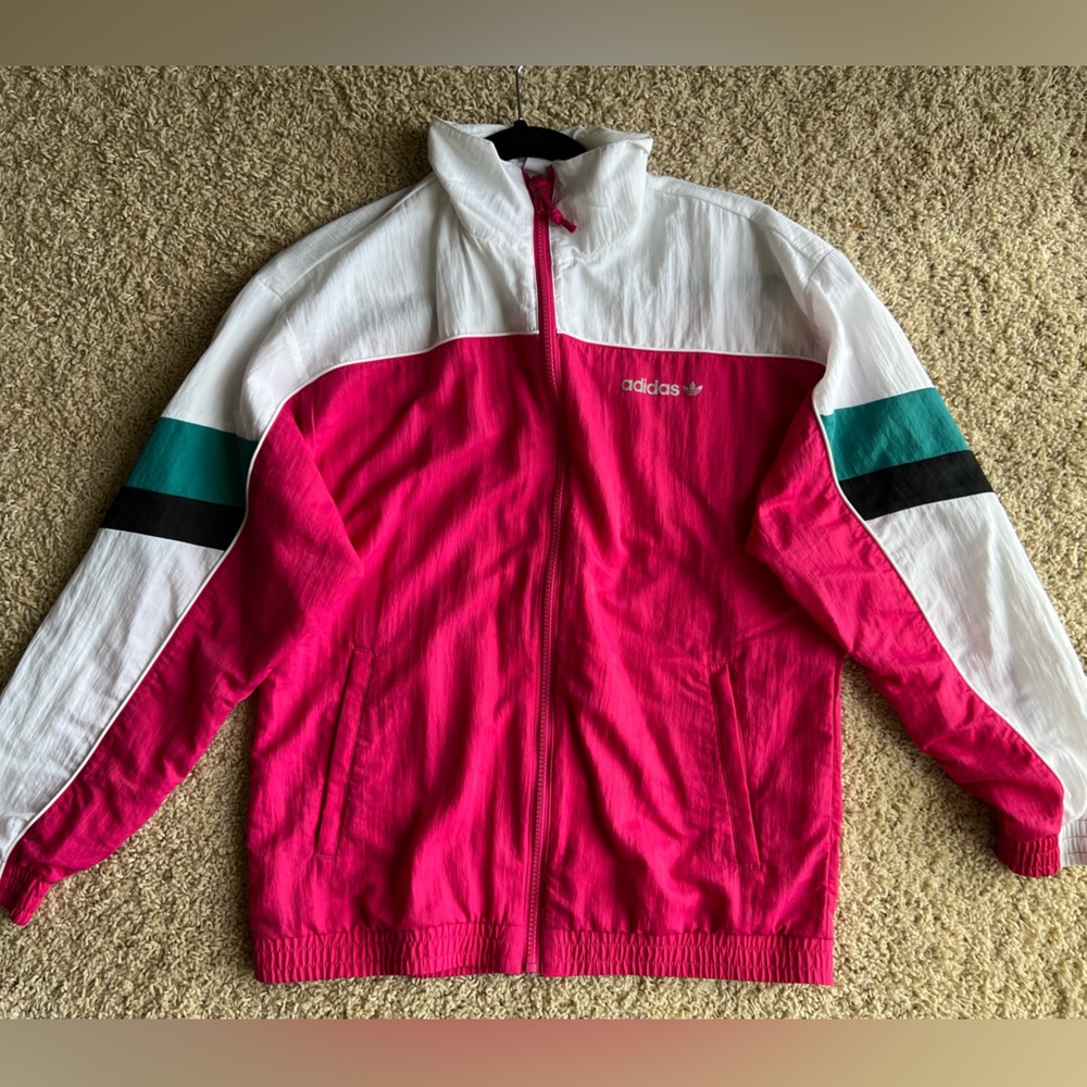 Adidas 80’s inspired Windbreaker Jacket
